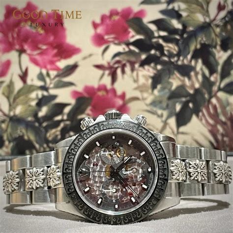 chrome heart rolex for sale|Rolex mad paris.